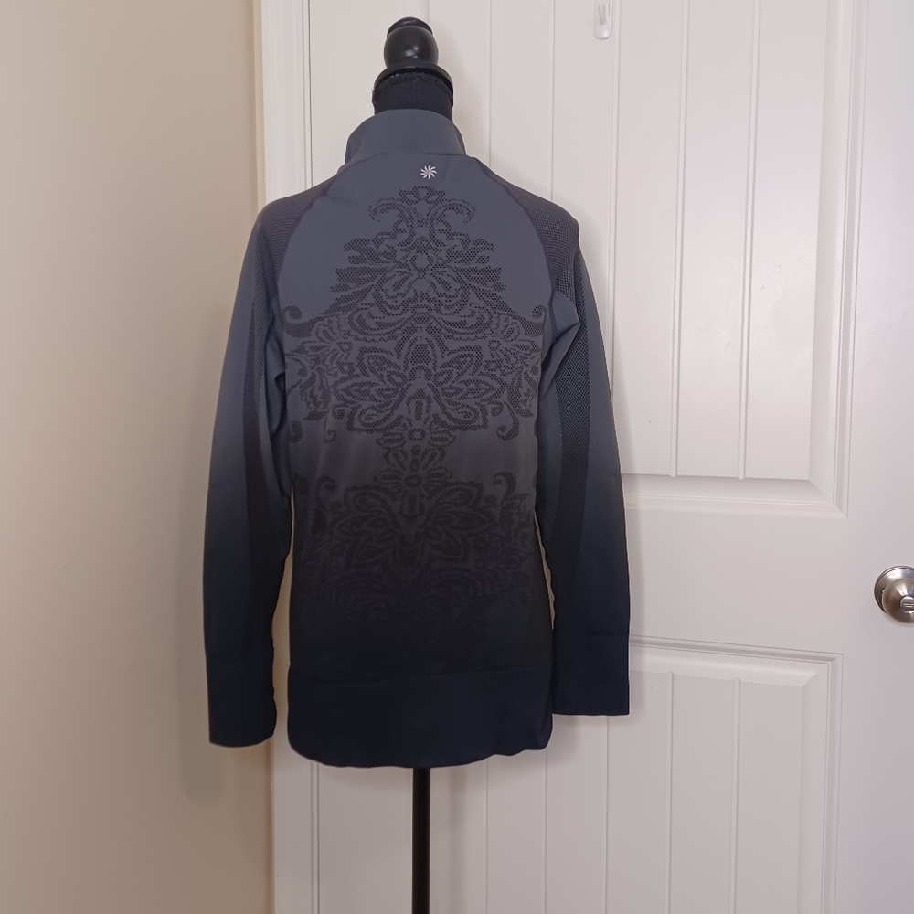 Athleta Quarter Zip Ombre Tech Pullover Active To… - image 4